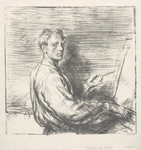 Portrait of the Artist, No. 1 by Charles Hasslewood Shannon