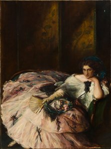 Souvenir of an International Ball Portrait of Miss Kathleen Bruce by Charles Hasslewood Shannon