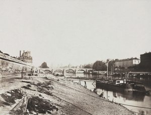 View from the Pont de la Concorde, 1852