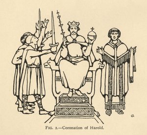 Coronation of Harold, 1931 by Charles Henry Bourne Quennell
