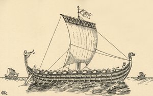 The Norman Ship Based on the Bayeux Tapestry