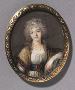 Portrait of a Young Woman, c. 1785 by Charles Hénard