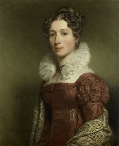Jacoba Vetter (1796-1830), Wife of Pieter Meijer Warnars, Amsterdam Bookseller by Charles Howard Hodges