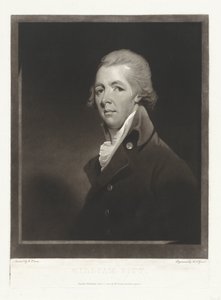 Portrait of Statesman William Pitt