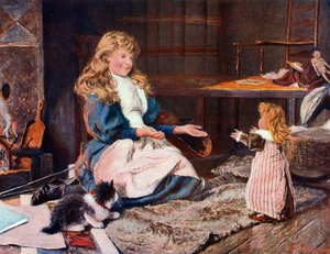 "Come to Mother" by Charles J. (after) Staniland