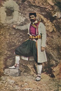 A Montenegrin in Holiday Costume