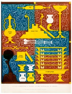 Sacred Furniture and Vessels of the Tabernacle of Israel, 15th Century by Charles J. Smith