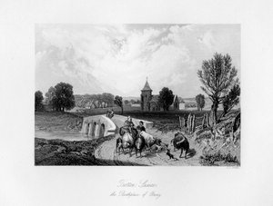 Trotton, Sussex, the birthplace of Otway, 1840 by Charles J. Smith