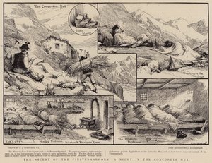 The Ascent of the Finsteraarhorn, a Night in the Concordia Hut