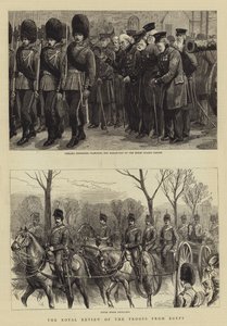 The Royal Review of the Troops from Egypt by Charles J. Staniland