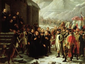 The First Consul Visiting the Hospice of Mont Saint-Bernard, 20th May 1800