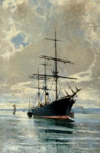 At Anchor by Charles James Lauder