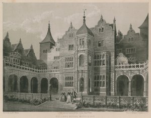 Holland House, Middlesex by Charles James Richardson