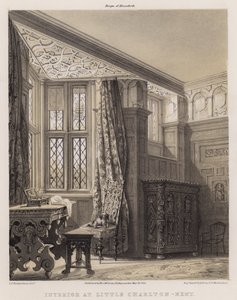 Interior at Little Charlton, Kent by Charles James Richardson
