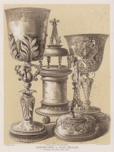 Loving Cups and Salt Cellar, the Property of the Painter Stainers Company