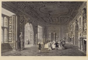 The Gilt Room, Holland House by Charles James Richardson