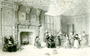 The Schoolroom at Campden House by Charles James Richardson