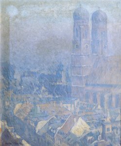Morning Mist Munich by Charles Johann Palmié
