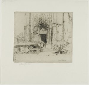 Neufchatel en Bray by Charles John Watson
