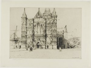 Salisbury Cathedral by Charles John Watson