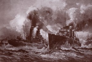 A fight with a destroyer