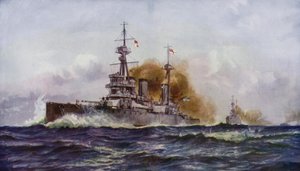 A famous battle cruiser- HMS Invincible