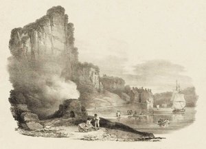 St Vincent Rock Near Bristol by Charles Joseph Hullmandel