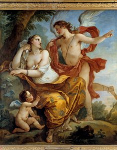 Calypso Listening to the Advice of Love by Charles Joseph Natoire