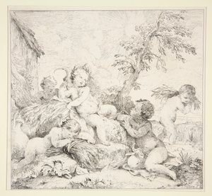 L by Charles Joseph Natoire