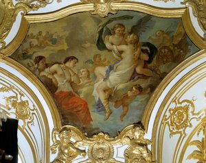 Psyche Ravished in Heaven by Love by Charles Joseph Natoire