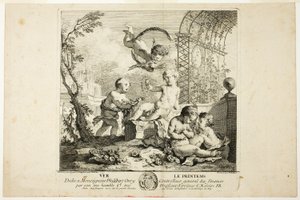 Spring, Plate One from Le Quatre Saisons by Charles Joseph Natoire