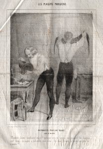 Les Plaisirs Parisiens: Preparatifs pour une soiree. Luxe et misère. Maudite plume! Mèchante...