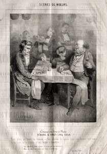 Scenes of Manners: How One Dines in Paris. Dinners at Twenty-Five Sous. Three Plates of the Traiteur