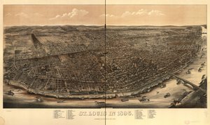 St. Louis in 1896 by Charles Juehne