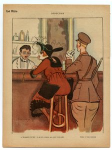 The Red Laughter, Satirical in Colors by Charles Laborde