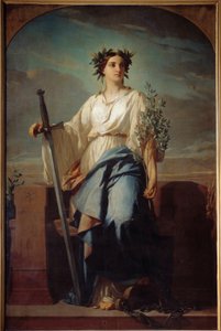 Allegoric Representation of the Republic by Charles Landelle