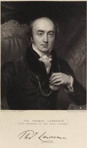 Sir Thomas Lawrence by Charles Landseer