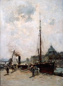View of the Institute by Charles Lapostolet