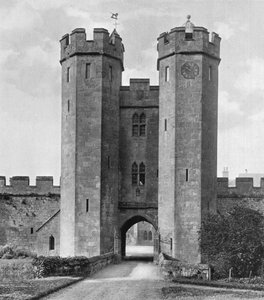 Across the Moat--The only Entrance by Charles Latham