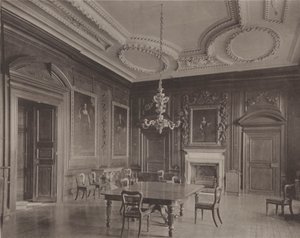 Belton House, Grantham, the Dining Room