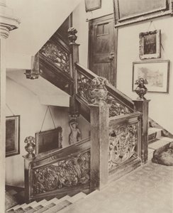 House in High Street, Guildford, the Staircase by Charles Latham