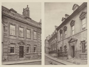 Houses at Stamford, Lincolnshire, High Street, St Martins, Barn Hill by Charles Latham