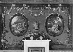 On the West Wall: Red Withdrawing-Room