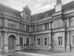 South-West Corner in the Quadrangle by Charles Latham