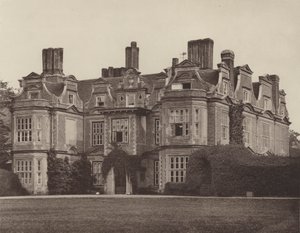 Swateley Hall, Uxbridge, the Entrance Front by Charles Latham