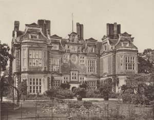 Swateley Hall, Uxbridge, the Garden Front by Charles Latham