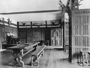 The Old Hall by Charles Latham