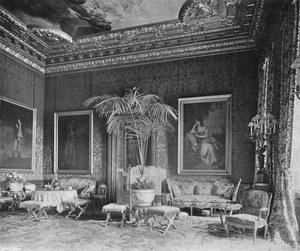 The Red Drawing-Room by Charles Latham