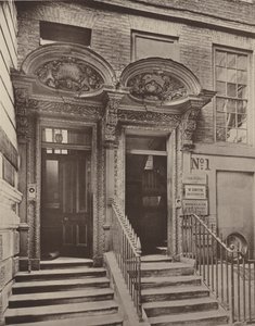 Two Doorways, Laurence Pountney Hill, East Central by Charles Latham