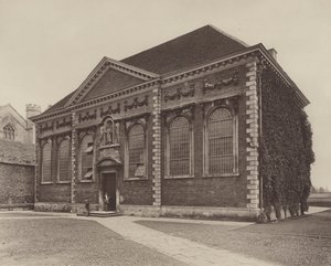 Winchester School, the Great Hall by Charles Latham